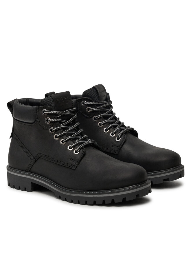 Jack&Jones Trzewiki Jack&Jones Queensway 12257998 Czarny