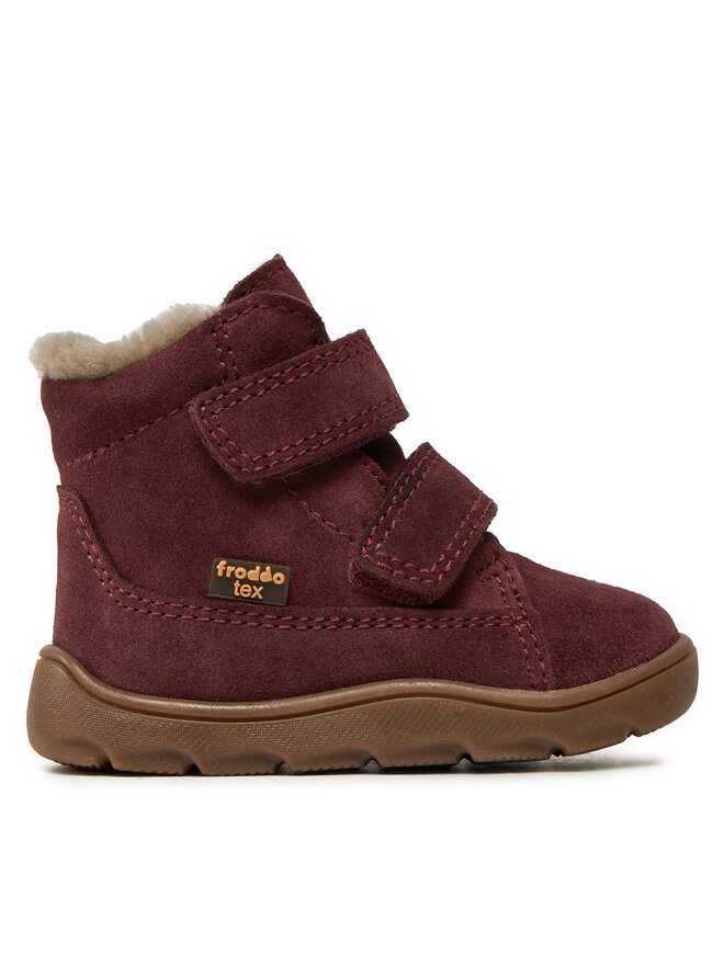 Froddo Stiefel Froddo Zeru Tex Furry Barefoot G2110149-5 M Rot