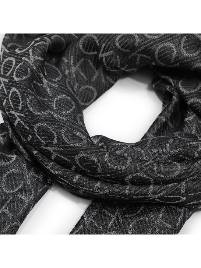 Calvin Klein Foulard Calvin Klein Monogram K60K608779 Nero