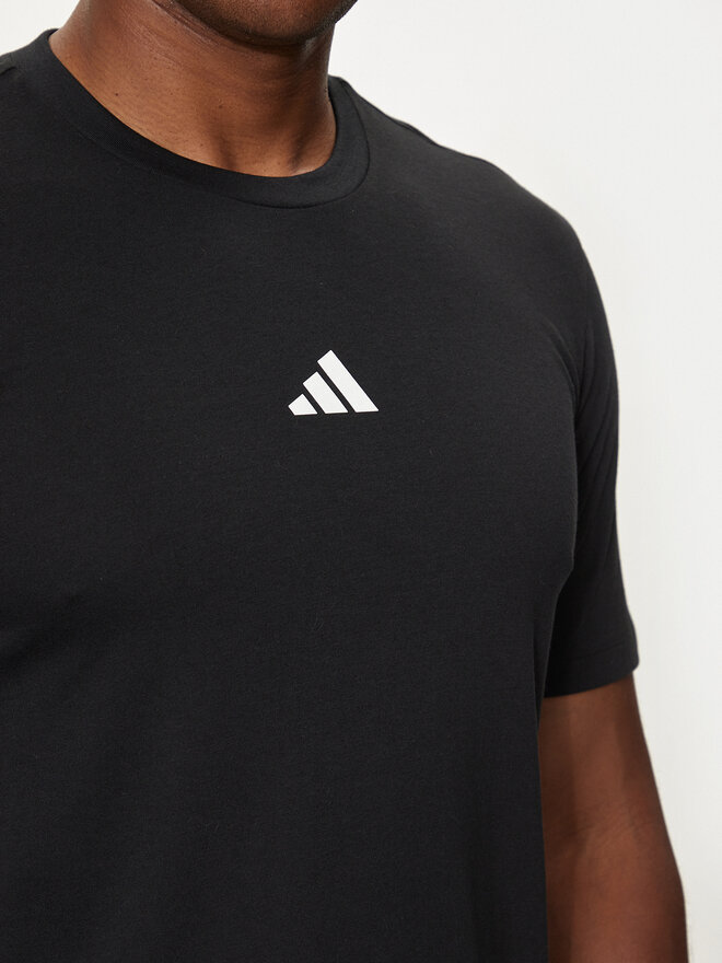 adidas adidas Marškinėliai Workout Logo IT2124 Juoda Regular Fit
