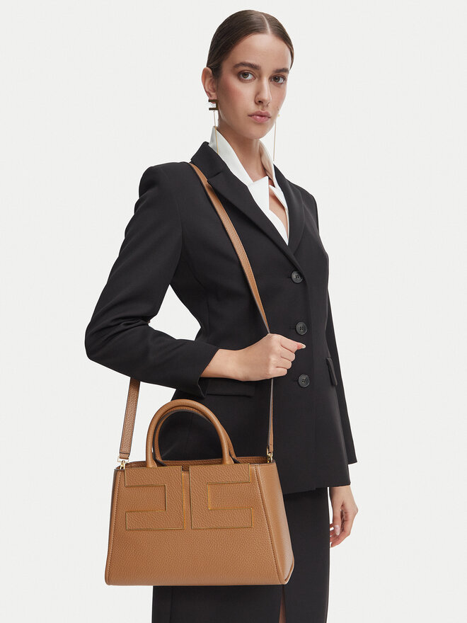 Elisabetta Franchi Handtasche Elisabetta Franchi BS-06A-66E2-V440 Hellbraun