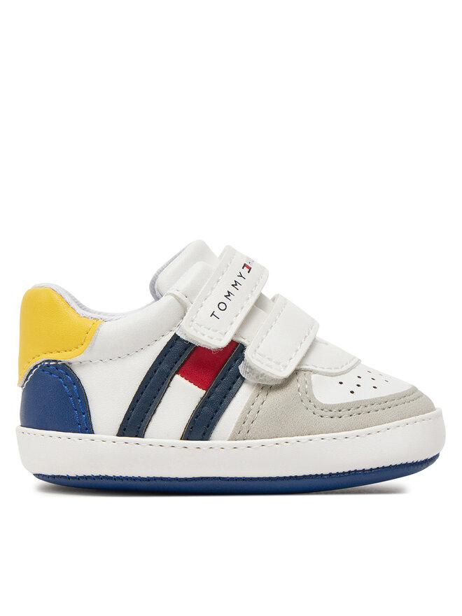 Tommy Hilfiger Zapatillas Tommy Hilfiger Flag Low Sneaker T0B9-33830-1755 Blanco