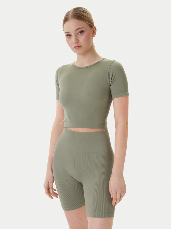 Sprandi Sprandi T-Shirt W126-SILJO-1018-33X Grün Slim Fit