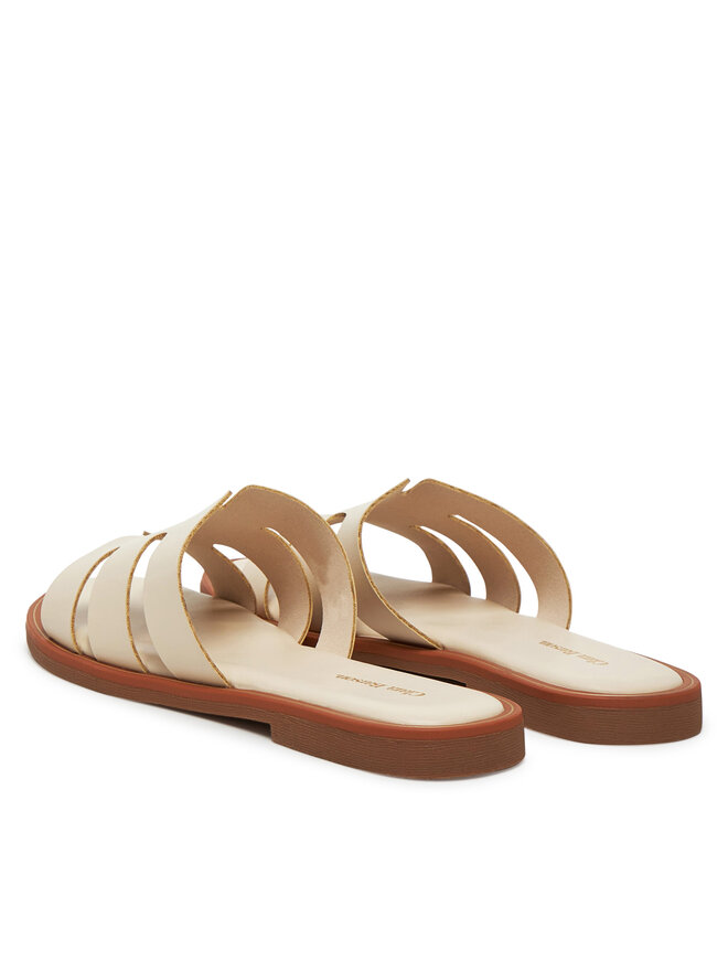 Clara Barson Pantoletten Clara Barson WS6283-08 Beige