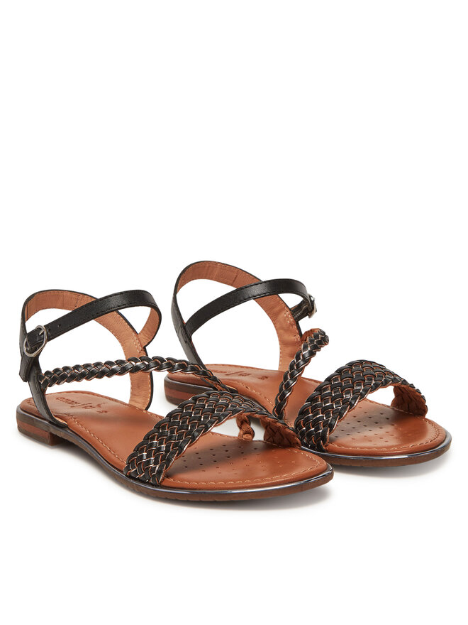 Geox Sandály Geox D Sozy Plus D55DQD 081KY C9B1G Černá