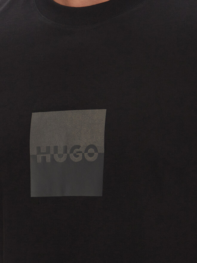 HUGO HUGO Camiseta Dusplit 50542784 Negro Regular Fit