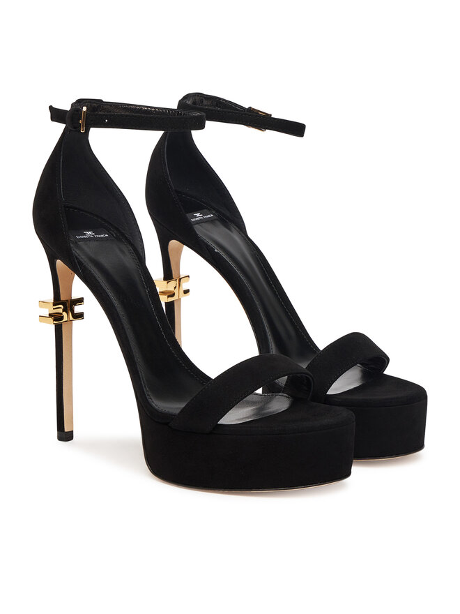Elisabetta Franchi Σανδάλια Elisabetta Franchi SA-44L-56E2-V660 Μαύρο