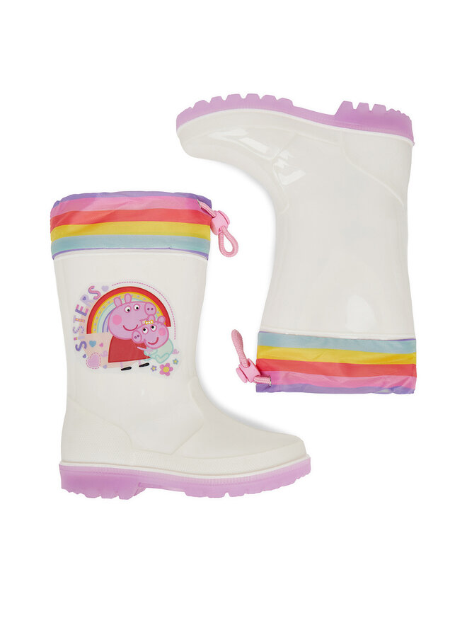 Peppa Pig Гумени ботуши Peppa Pig CEO-NJ-AW25-337PP Бял