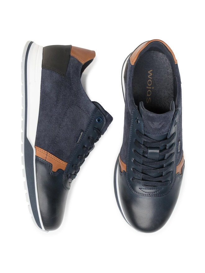 Wojas Sneakersy Wojas 10021-76 Tmavomodrá