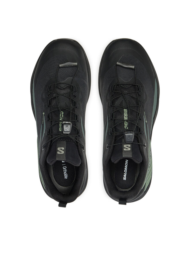 Salomon Pantofi pentru alergare Salomon Genesis Gore-Tex L47518700 Negru