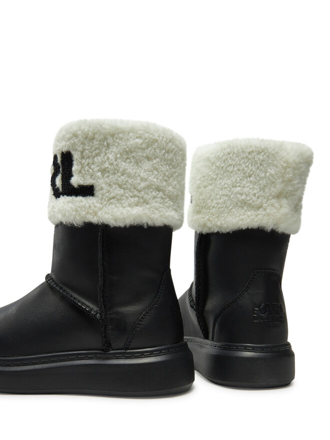 Karl Lagerfeld Kids Polokozačky Karl Lagerfeld Kids Z30312 M Černá