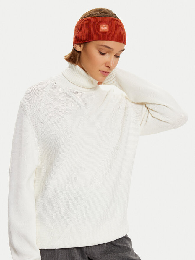 Buff Κορδέλα μαλλιών Buff Crossknit Headband Solid 126484.330.10 Καφέ