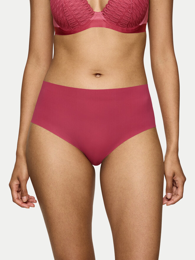 Triumph Triumph Klasične spodnje hlačke z visokim pasom Pretty 10222227 Rdeča
