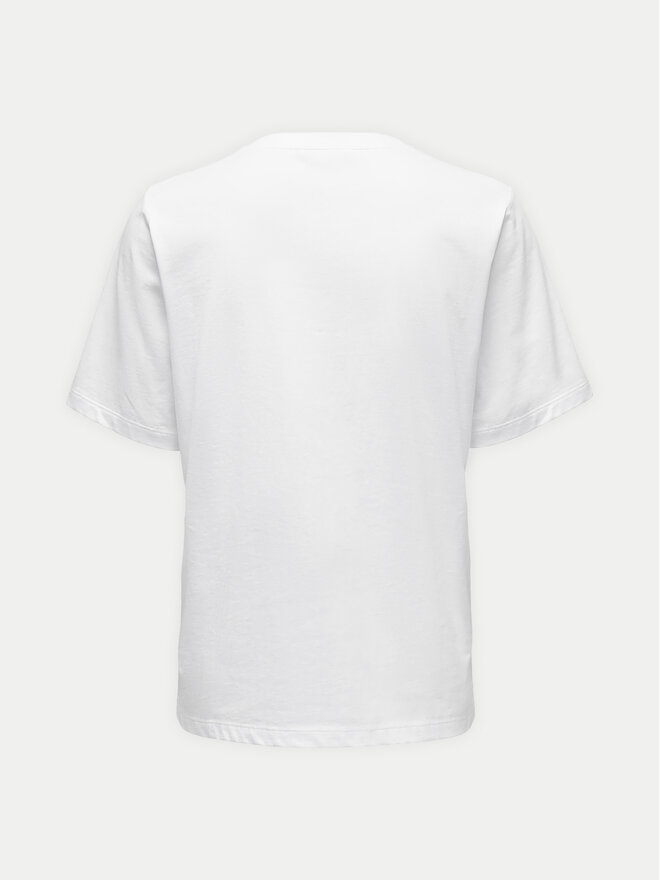 ONLY ONLY Camiseta 15270390 Blanco Regular Fit