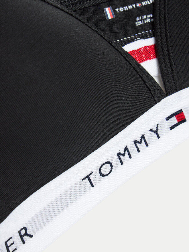 Tommy Hilfiger Tommy Hilfiger Trikotni nedrček UG0UG00772 Črna