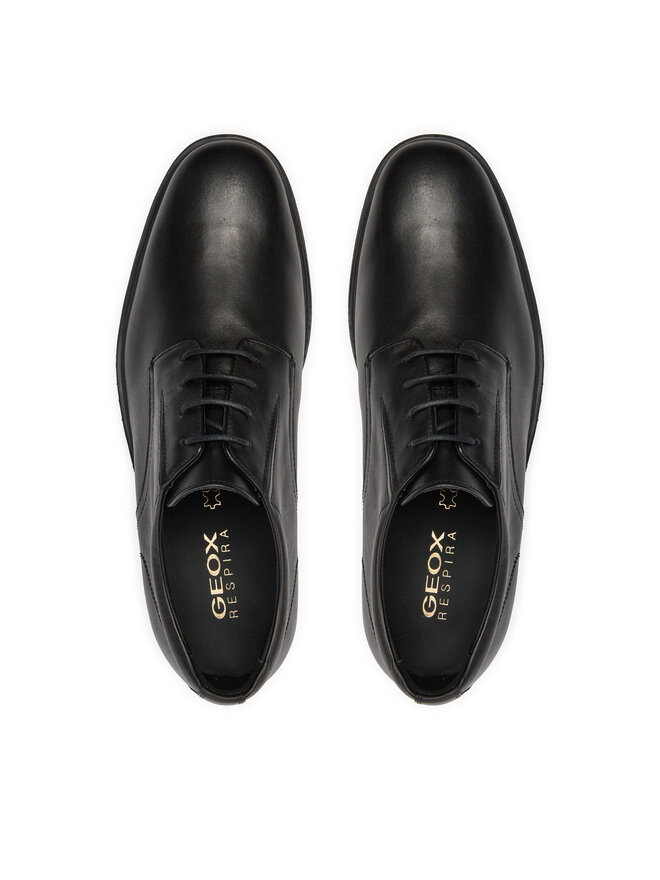 Geox Félcipő Geox U Dublin A U34R2A 00043 C9999 Fekete