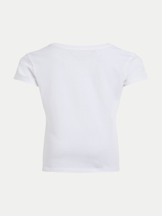 Calvin Klein Jeans Calvin Klein Jeans Camiseta Script Logo IG0IG02857 Blanco Slim Fit