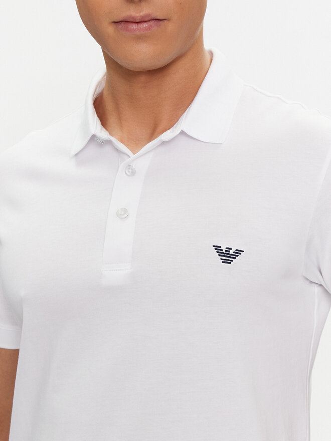Emporio Armani Underwear Emporio Armani Underwear Polo marškinėliai 211804 4R482 00010 Balta Regular Fit