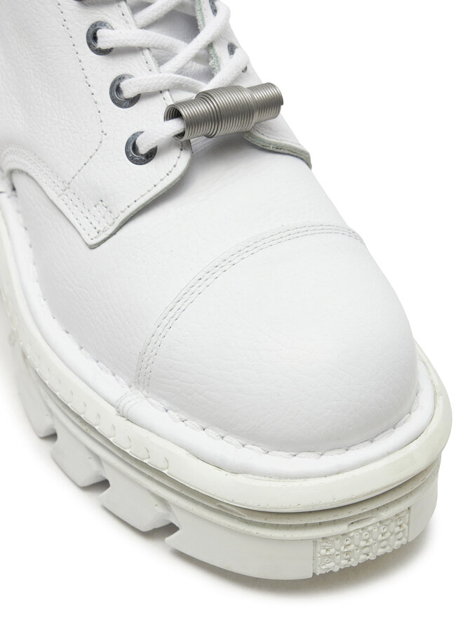 NEW ROCK Anfibi NEW ROCK M-MILI083CM-C56 Bianco