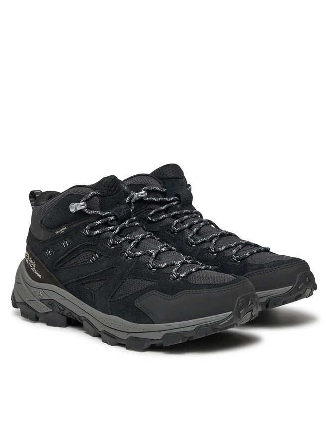 Jack Wolfskin Trekkingi Jack Wolfskin Vojo Tour Texapore Mid M A62072 Szary