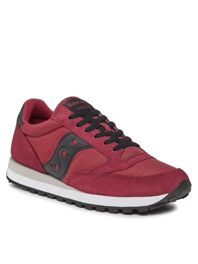 Saucony jazz red black top