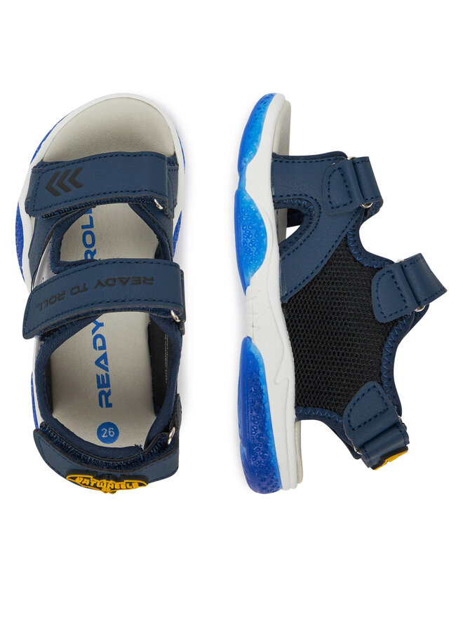 BATWHEELS Sandały BATWHEELS CP76-SS25-246WBBW Granatowy