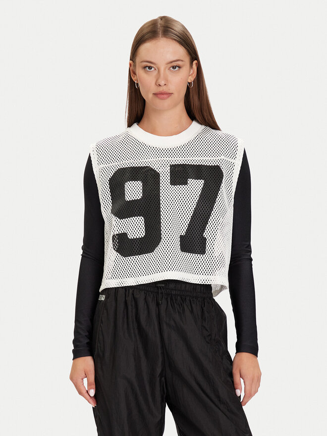 Puma Puma Топ PUMA X ROSÉ 633804 77 Білий Relaxed Fit