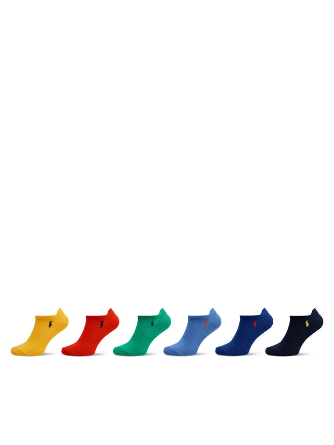 Polo Ralph Lauren 6 pár férfi bokazokni Polo Ralph Lauren 449874486001 Színes