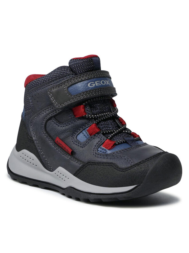 Geox Botines planos Geox J Teram B.B Abx J16AEA 0FEFU C4244 M Azul marino