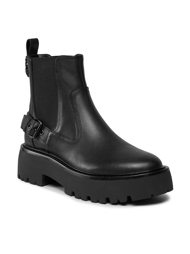 Kurt Geiger Ghete Jodhpur Kurt Geiger 225-Matilda Chelsea Boot 655000109 Negru