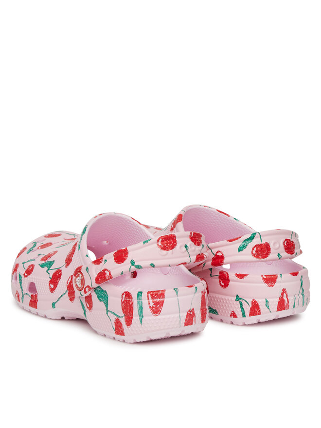 Crocs Klapki Crocs Classic Fresh Fruits Clog 211008 Różowy