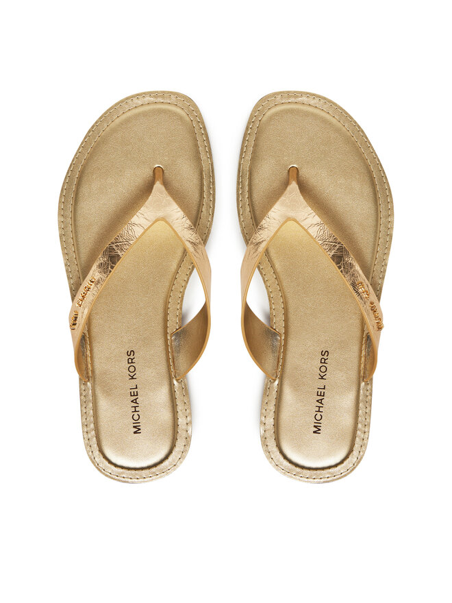 MICHAEL Michael Kors Σαγιονάρες MICHAEL Michael Kors Koko 40S5KOFA1M Χρυσό