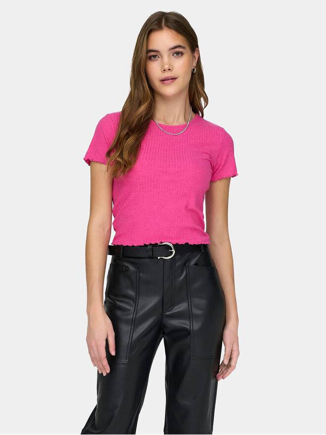 ONLY ONLY Camiseta Emma 15201206 Rosa Regular Fit