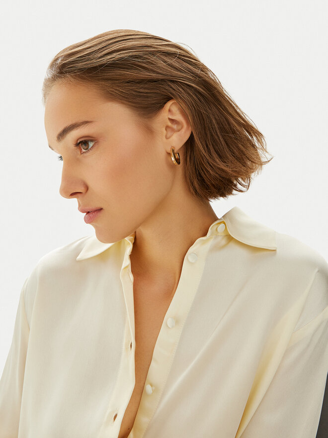 Calvin Klein Naušnice Calvin Klein 35000311 Zlatna