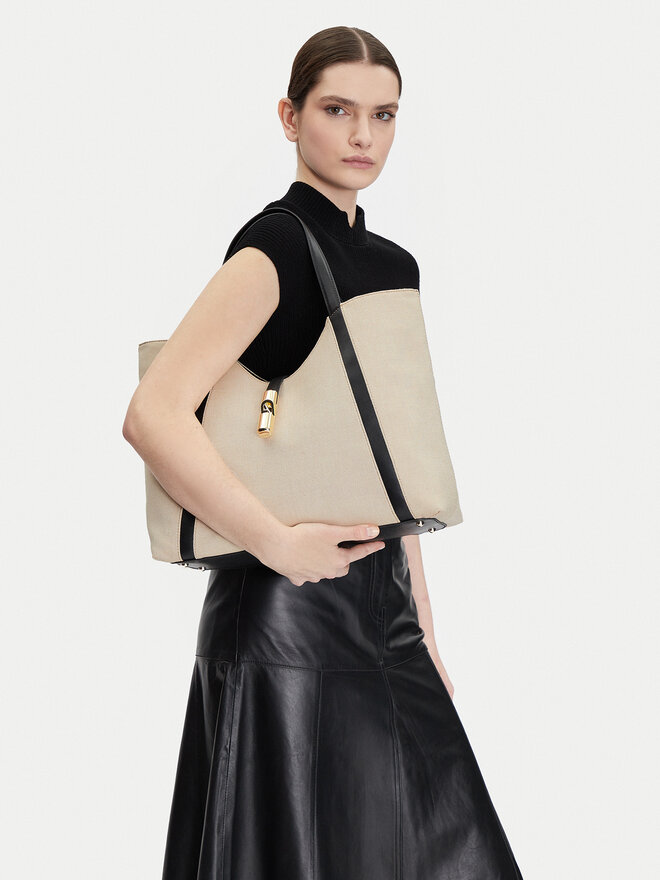 Furla Torebka Furla Goccia XL WB01729 BX3542 NN000 Écru