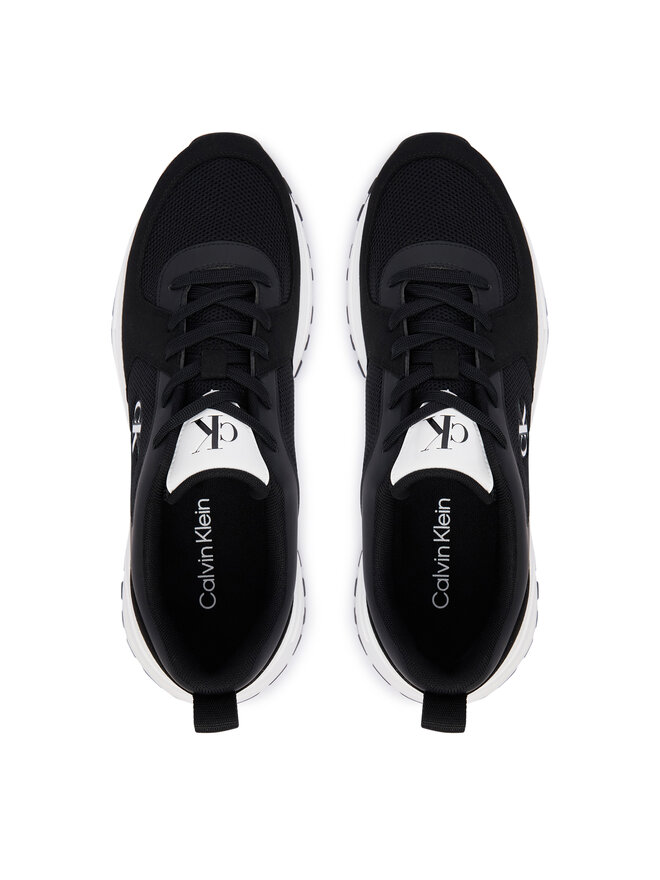 Calvin Klein Sneakers Calvin Klein Hike Runner Lace Up Su Mesh HM0HM02448 Schwarz