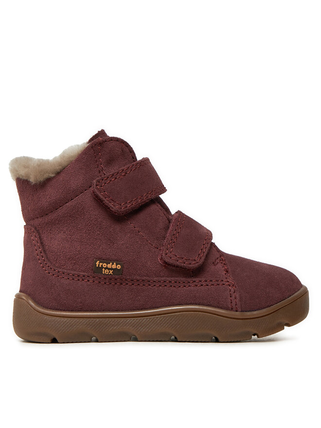 Froddo Stiefel Froddo Zeru Tex Furry Barefoot G2110149-5 S Rot
