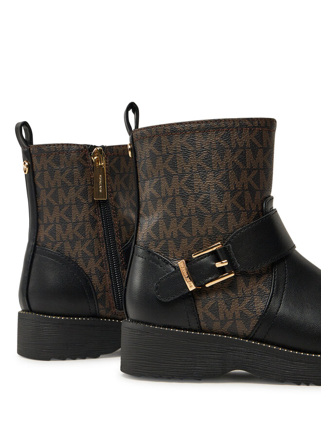 MICHAEL Michael Kors Členková obuv MICHAEL Michael Kors Haskell Mono MK101100 Čierna