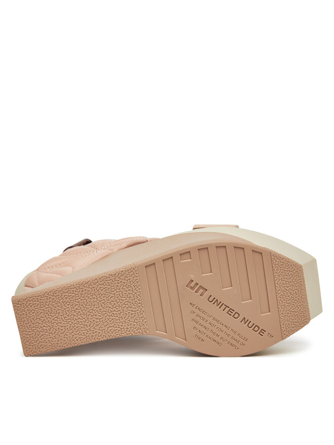 United Nude Sandalias United Nude Delta Wedge Puffy 10902861188 Beis