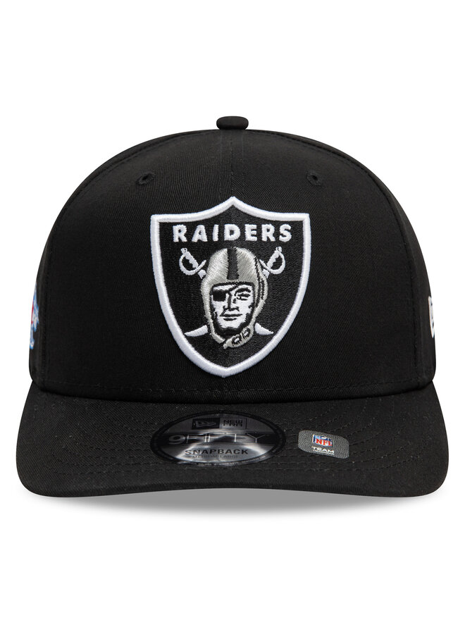 New Era Kepurė su snapeliu New Era Las Vegas Raiders NFL Super Bowl Black 9FIFTY 60595284 Juoda