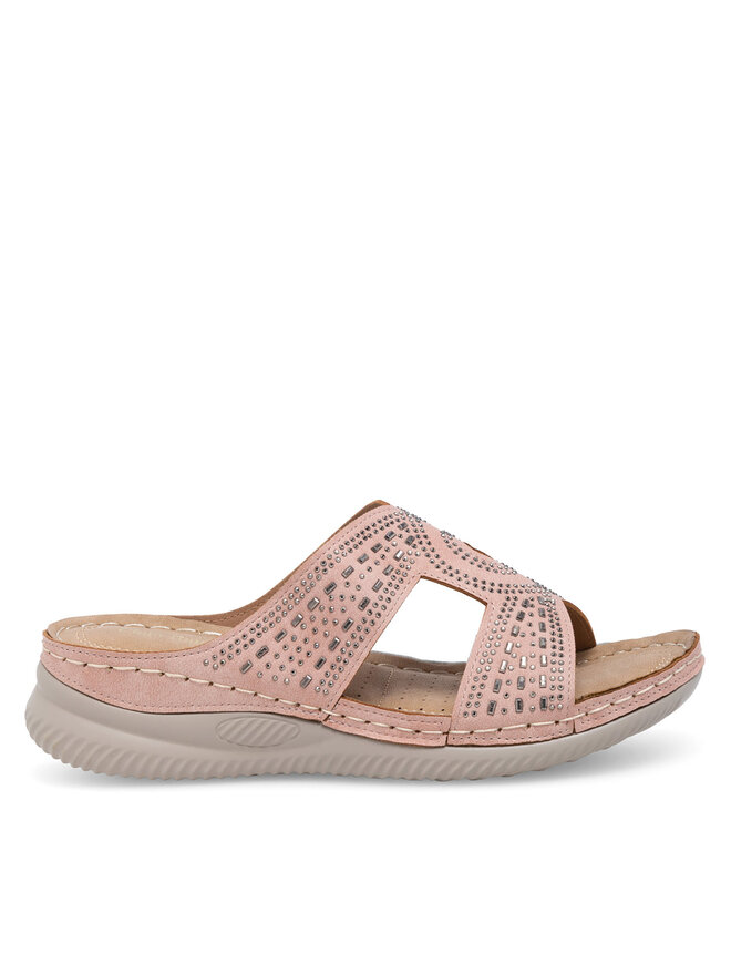 Clara Barson Pantoletten Clara Barson WYL05010-30 Rosa