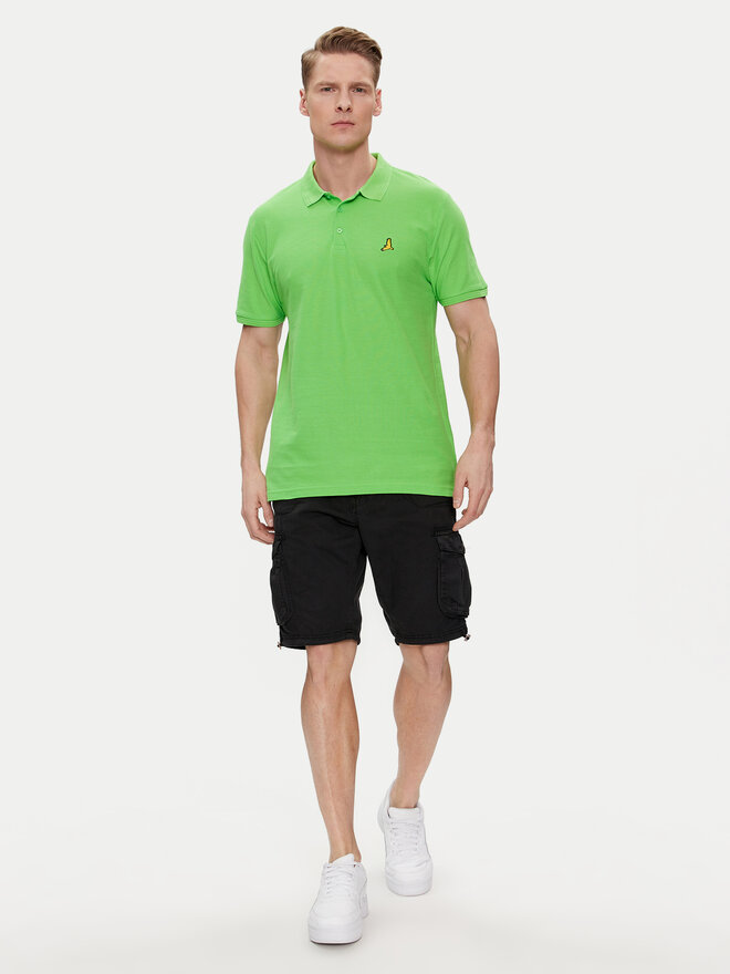 Brave Soul Brave Soul Poloshirt MPS-149IMAIB Grün Straight Fit