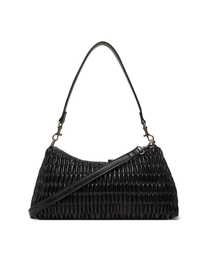 Calvin Klein Jeans Ročna torba Calvin Klein Jeans Ruched Layla Shoulder Bag LV04K3088G Črna