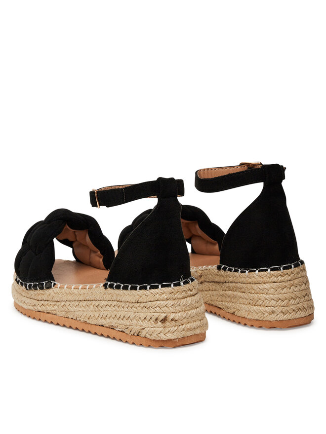 DeeZee Espadrile DeeZee LE601-59 Negru