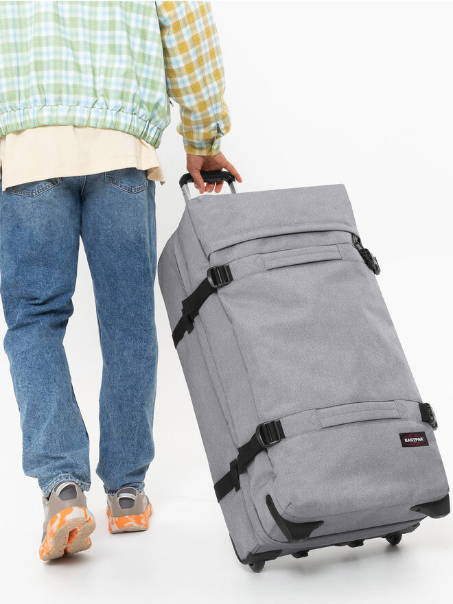 Eastpak Liels koferis Eastpak Transit'r L EK0A5BA93631 Pelēks