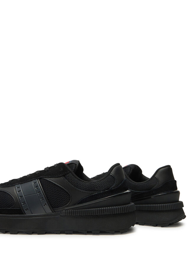 Tommy Jeans Sneakersy Tommy Jeans Tjm Technical Runner Ess EM0EM01537 Czarny