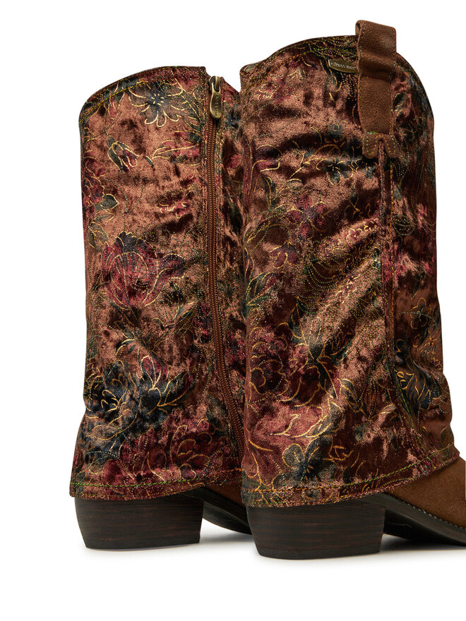 Laura Vita Cowboystiefel Laura Vita Ercwinao 22 Braun