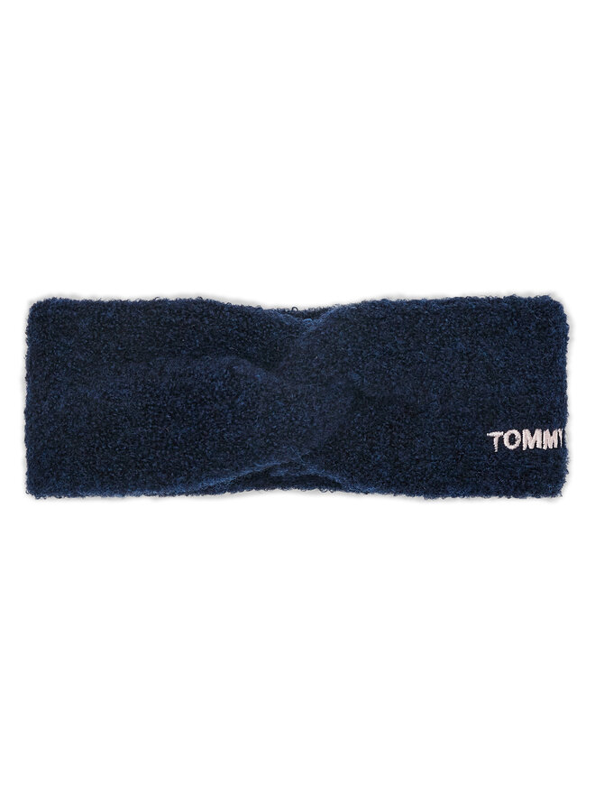 Tommy Hilfiger Auduma matu lente Tommy Hilfiger AW0AW14041 Tumši zils