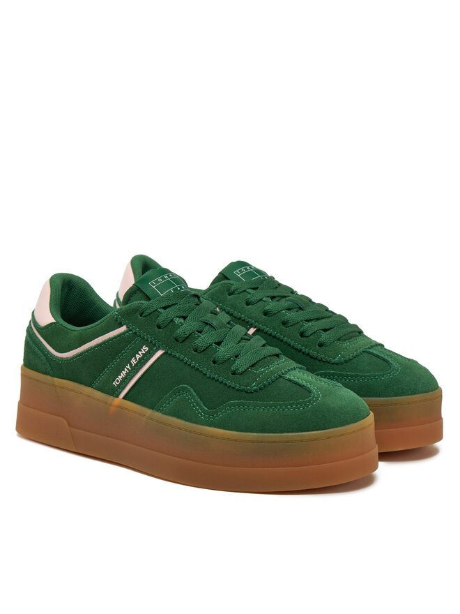 Tommy Jeans Sneakersy Tommy Jeans EN0EN02734 Zielony