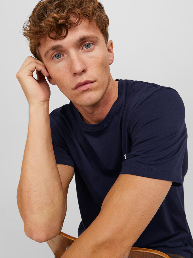 Jack&Jones Jack&Jones Marškinėliai Paulos 12245087 Mėlyna Standard Fit